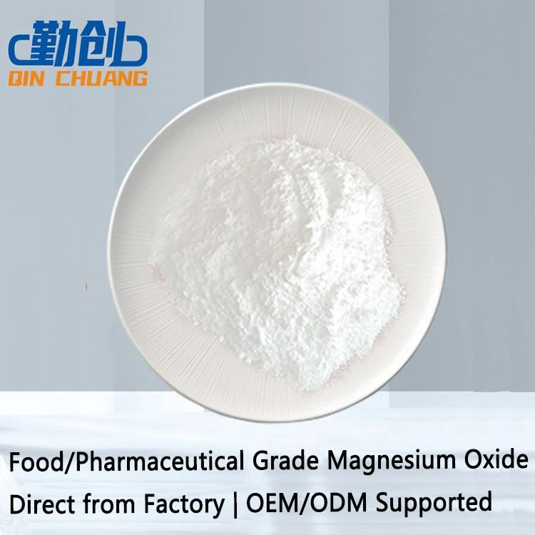 Food Pharmaceutical Grade Magnesium Oxide CAS: 1309-48-4