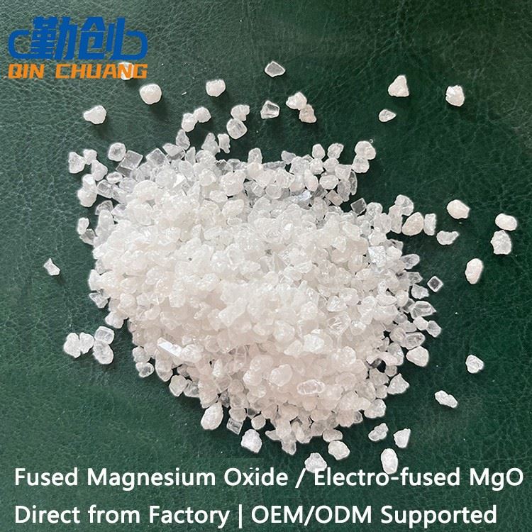 Fused Magnesium Oxide CAS: 1309-48-4 factory Fused Magnesium Oxide CAS: 1309-48-4 factory