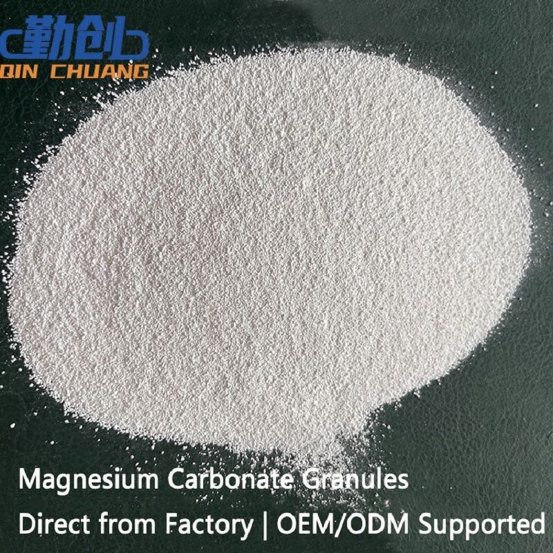 Magnesium Carbonate Granules CAS: 546-93-0 factory Magnesium Carbonate Granules CAS: 546-93-0 factory